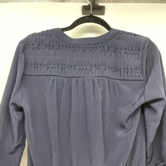 Sam Edelman Navy blue buttoned romper 3/4  sleeve - Picture 9 of 15